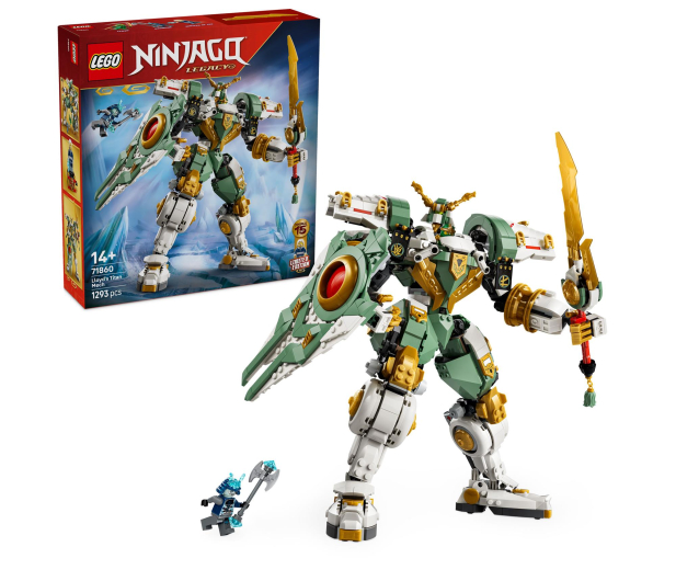 LEGO NINJAGO 71860 Tytanowy mech Lloyda — 15. rocznica - 1488455 - zdjęcie 2